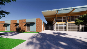 Wood Entry Rendering 